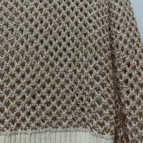 Brunello Cucinelli Beige Open-Knit Sweater almost new - Picture 5 of 15
